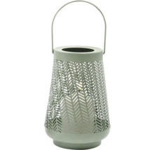 Dekorativ lykta med ljus och handtag