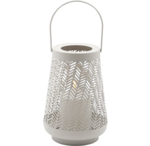 Dekorativ lykta med handtag och geometriskt mönster