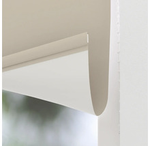 Rullgardin delvis upprullad