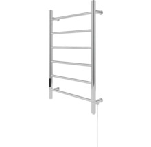 Handdukstork i metall med elektrisk anslutning