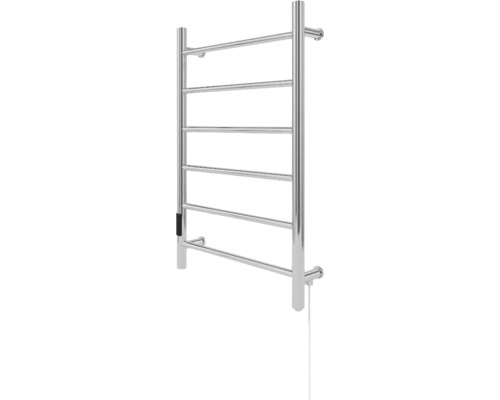 Handdukstork i metall med elektrisk anslutning