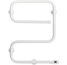 Handdukstork med böjd design och temperaturregulator