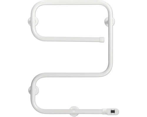 Handdukstork med böjd design och temperaturregulator