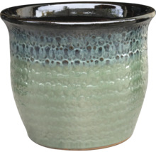 Keramisk blomkruka med textur