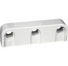 Rörklämma med tre hål