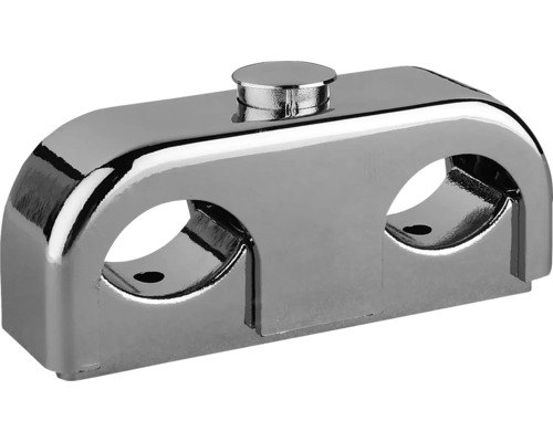 Rörklamma FALUPLAST dubbel 12-22mm 60C/Ckrom 3811072 Dubbel rörklammer för rörfästning