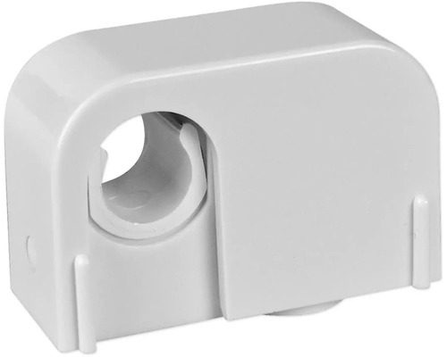 Rörklamma FALUPLAST enkel 18-22mm vit 3811000 Rörhållare av plast