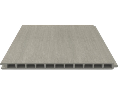 Trallbräda av kompositmaterial i tvärsnitt