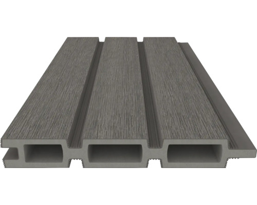 Trallbräda i träkomposit med not och spont