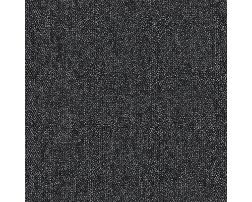 Heltäckningsmatta Blitz öglad svart 400cm bred (metervara) Närbild av matta