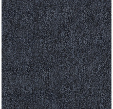 Närbild av en mörkblå matta