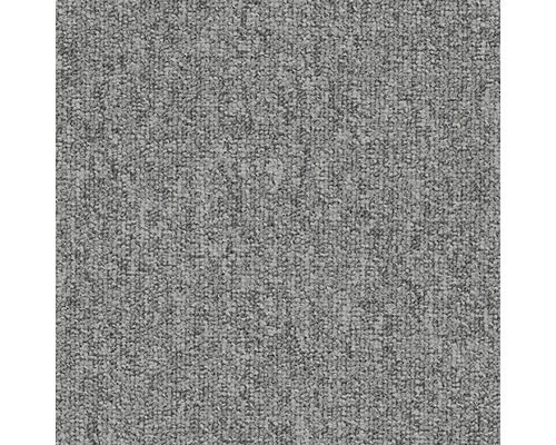 Heltäckningsmatta E-Blitz öglad stengrå 400cm bred (metervara) Närbild av en grå heltäckningsmatta.