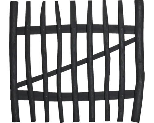 Trästaket för trädgården