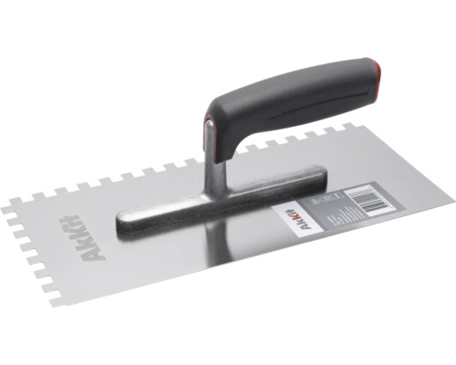 Tandad spackelspade med handtag