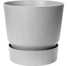 Blomkruka ELHO Greenville plast Ø30x27,8cm grå