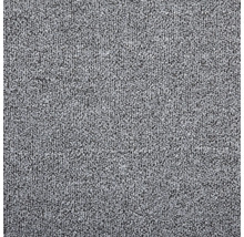 Detaljvy av en grå heltäckningsmatta