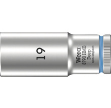 Wera 8790 HMB Deep hylsnyckel, 19 millimeter