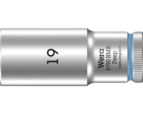 Wera 8790 HMB Deep hylsnyckel, 19 millimeter