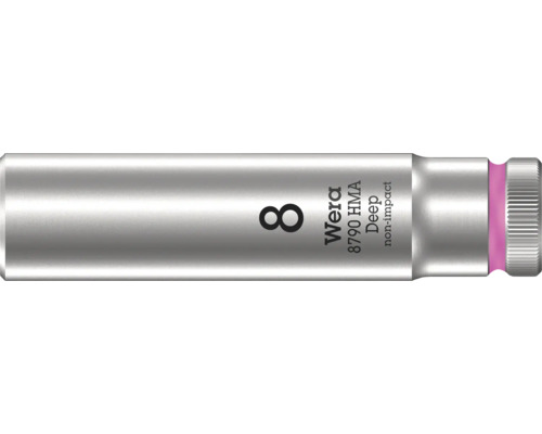 Wera 8790 HMA djup hylsnyckel, storlek 8