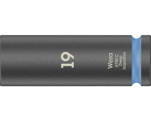 Wera 8790 C Deep Impaktor hylsnyckel 19 millimeter