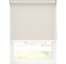 Fönster med neddragen rullgardin för ljusreglering