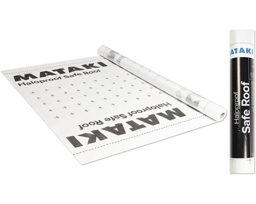 Underlagstak MATAKI Haloproof Safe Roof diffusionstät 25x1,4m Mataki Haloproof Safe Roof takmembran