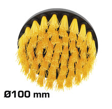 Rund borste med borst, diameter 100 mm