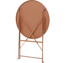 Fällbart trädgårdsbord, bakifrån