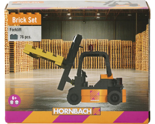 Hornbach gaffeltruck byggsats, 76 delar