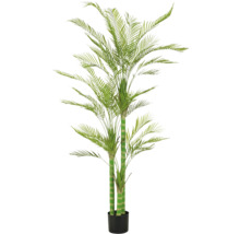 Konstgjord palm i kruka som dekoration