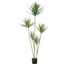 Konstgjord grön växt i kruka