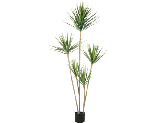 Konstgjord grön växt i kruka