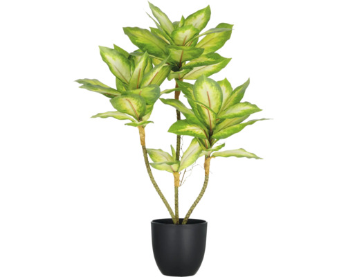 Konstväxt dieffenbachia i kruka 65 cm Konstgjord växt i kruka