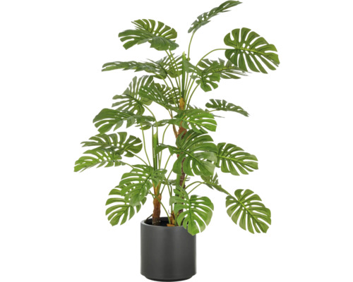 Konstgjord Monstera-planta i kruka