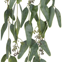 Konstgjord eukalyptusgirlang med blad och bär