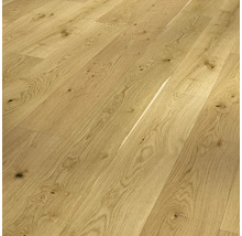 Installation av ljust ekparkettgolv
