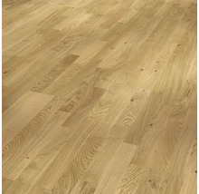 Lagt parkettgolv i ek