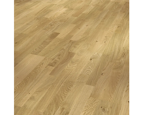 Lagt parkettgolv i ek