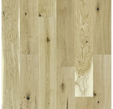 Trägolv av ek med kvistar