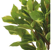 Konstgjord buske med blad för dekoration