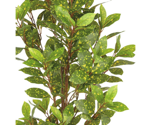 Konstgjord buske med löv