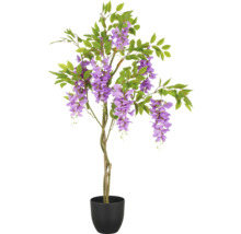 Konstgjord blåregn i kruka för dekoration