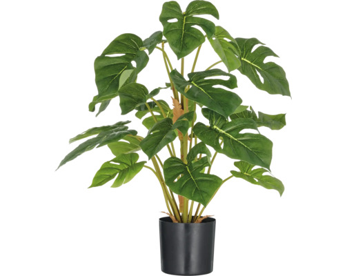 Konstväxt split philodendron i kruka 65 cm Konstgjord Monstera-planta i kruka
