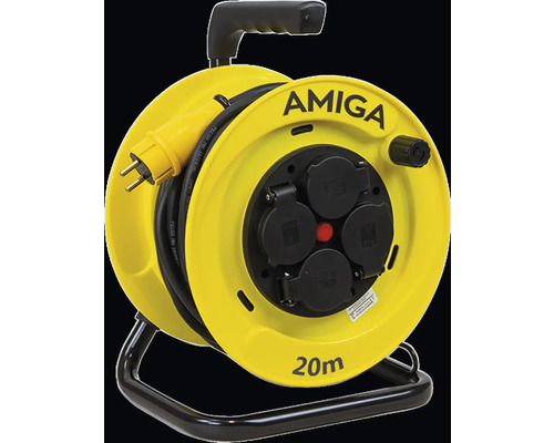Kabelvinda AMIGA H07RN-F 3G1,5 20m Kabelfel med 20 meters kabellängd