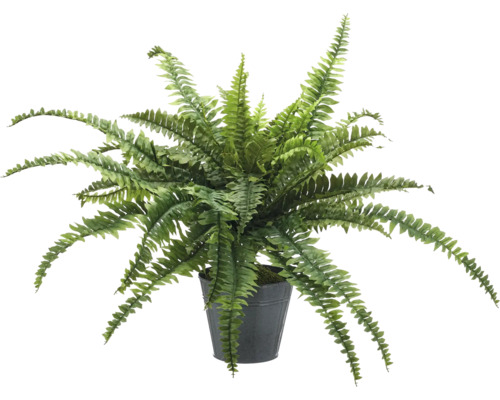 Konstväxt ormbunke boston i kruka 80x100 cm Konstgjord ormbunke i kruka som dekoration