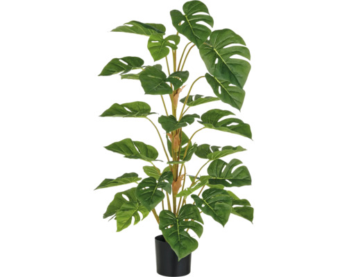 Konstväxt split philodendron i kruka 90 cm Konstgjord Monstera-planta i kruka