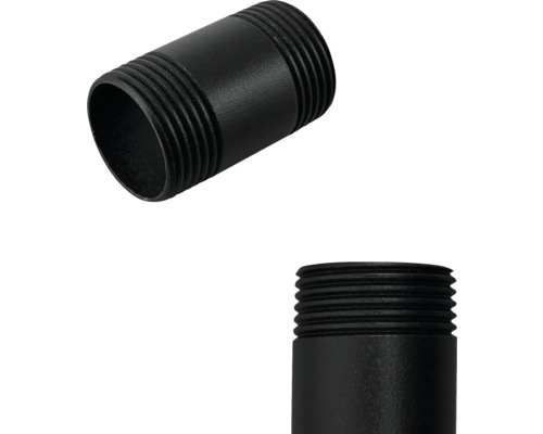 Två svarta gängnipplar