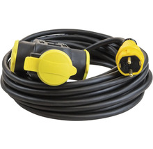 Förlängningskabel med kontakt och skarvdon