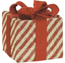 Dekorativt presentpaket med rosett