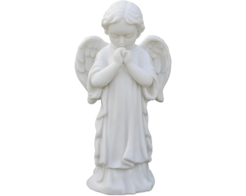 Ängelstaty med bedjande händer